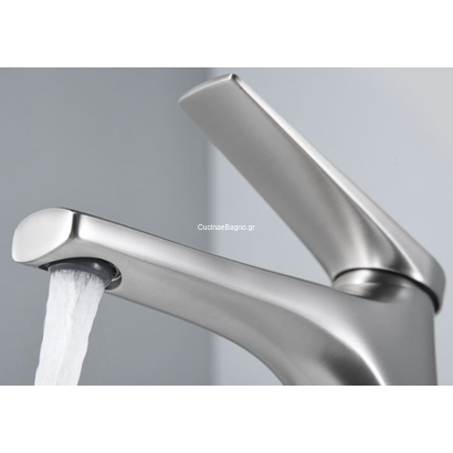 IMEX Delos Μπαταρία Νιπτήρα Ανοξείδωτη BDD055-1AC