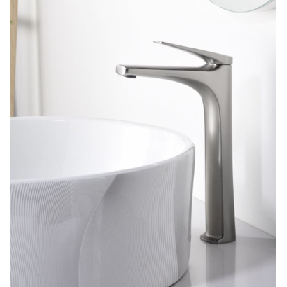 IMEX Delos Μπαταρία Νιπτήρα Επιτραπέζια Ανοξείδωτη BDD055-3AC