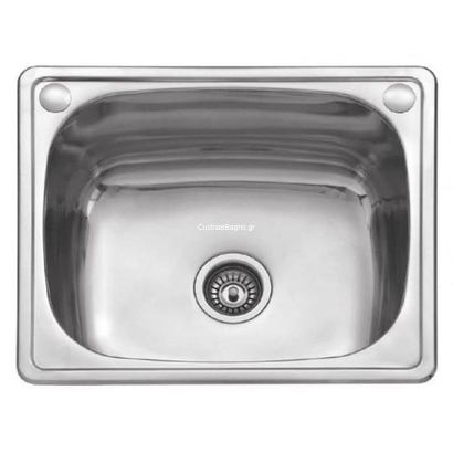 Karag BL 613 Ένθετος Νεροχύτης 60x50 Inox Σατινέ