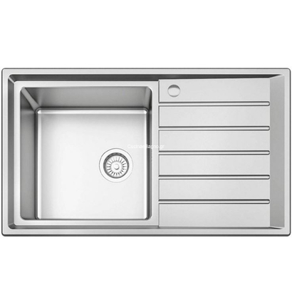 Karag BL-654 Νεροχύτης 86x50 Ανοξείδωτος