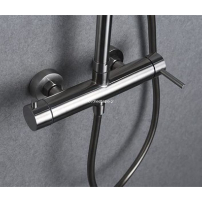 IMEX Moscu Στήλη Ντους Με Μπαταρία Ανοξείδωτη BDK034