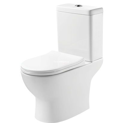 Gloria Optasia Rimless 66x37 Λεκάνη Επιδαπέδια ΧΠ/ΚΣ set-0254