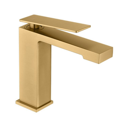 IMEX Pisa Μπαταρία Νιπτήρα Χρυσό Ματ BDP048-1OC