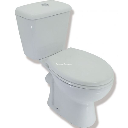 Gloria Eco 65,5x35 Λεκάνη Με Καζανάκι ΧΠ/ΚΣ set-0050