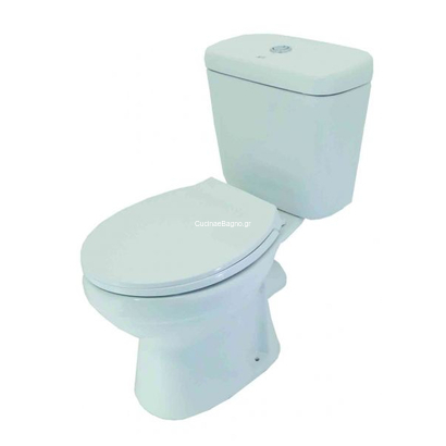 Gloria Rea 63x39 Λεκάνη Με Καζανάκι ΧΠ/ΠΣ set-0053