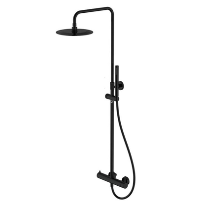 Teorema Slope Dark Mirror Στήλη Ντουζιέρας με Μπαταρία 250940