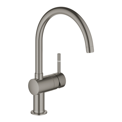 Grohe Minta C 32917AL0 Brushed Hard Graphite Μπαταρία Κουζίνας