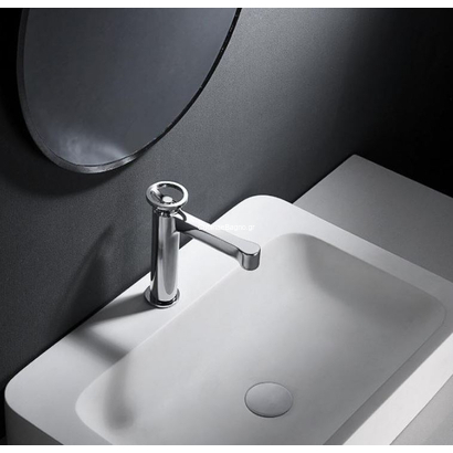 IMEX Olimpo Μπαταρία Νιπτήρα Χρωμέ BDC033-1