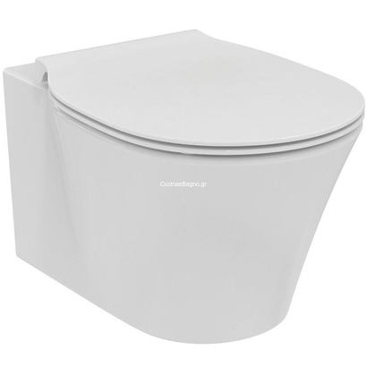 Ideal Standard Amazi Rimless 54,5 cm Λεκάνη Κρεμαστή Με Κάλυμμα SOFT CLOSE