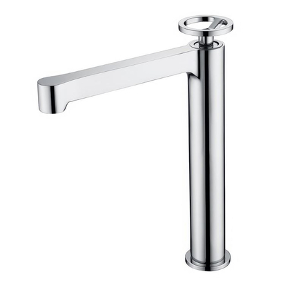 IMEX Olimpo Μπαταρία Νιπτήρα Επιτραπέζια Χρωμέ BDC033-3