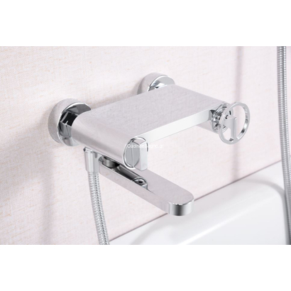 IMEX Olimpo Μπαταρία Λουτρού Χρωμέ BDC033-4