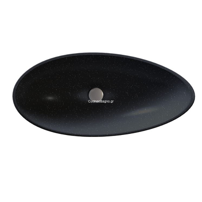 Sanitec Galaxy 284 Bliss 66x35 Νιπτήρας Επιτραπέζιος Τεχνογρανίτης