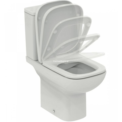 Ideal Standard i.Life A 66,5 cm Rimless Λεκάνη με καζανάκι και κάλυμμα SOFT CLOSE WRAPOVER