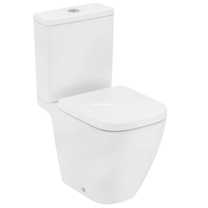 Ideal Standard i.Life B 60,5 cm Space Rimless Λεκάνη με καζανάκι και κάλυμμα SOFT CLOSE WRAPOVER