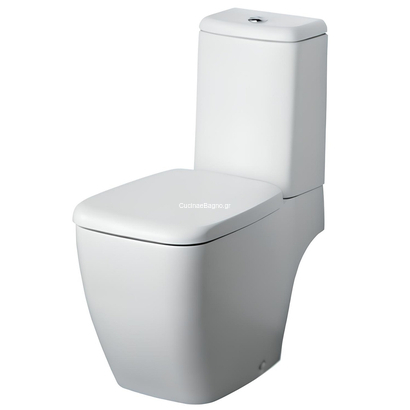 Ideal Standard Ventuno 67 cm Λεκάνη με καζανάκι και κάλυμμα SOFT CLOSE WRAPOVER