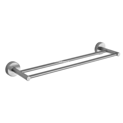 KARAG Uno Satine Brassed Πετσετοθήκη Διπλή 50cm 125299