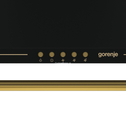 Gorenje Καμινάδα Classico Μαύρη WHC63CLB-736180