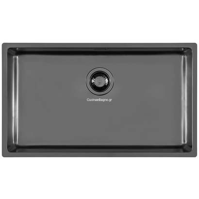 Foster KE GUN METAL Inox PVD 75x44 Νεροχύτης Ανοξείδωτος 2157856-L