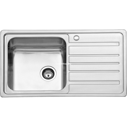 Karag BL802 Νεροχύτης 86x50 Ανοξείδωτος