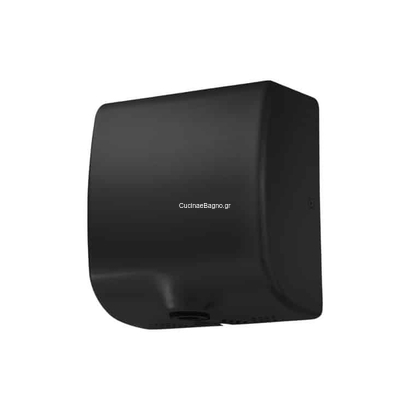 Ανοξείδωτος επαγγελματικός στεγνωτήρας χεριών Μαύρο INOX 304 KW-1002/NG
