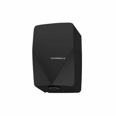 Ανοξείδωτος επαγγελματικός στεγνωτήρας χεριών Μαύρο INOX 304 KW-1028/NG