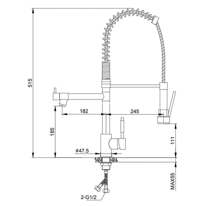 Swiss Aqua Technologies Ημιεπαγγελματική μπαταρία κουζίνας BSD284