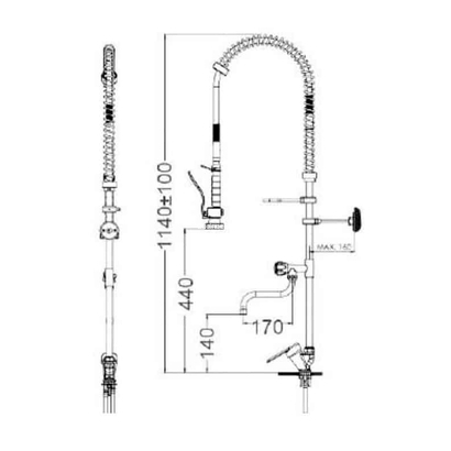 Επαγγελματική Μπαταρία Λάντζας Αναμεικτική 24-1000