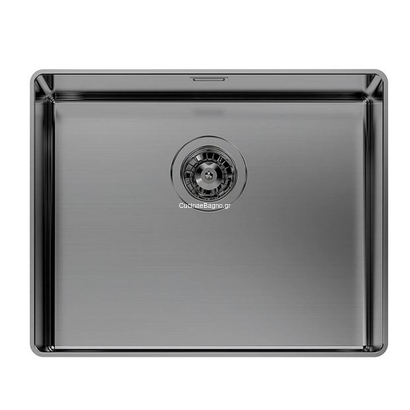 Foster Phantom Gun Metal 51,6x41,6 Νεροχύτης Ανοξείδωτος Επικαθήμενος 4350006