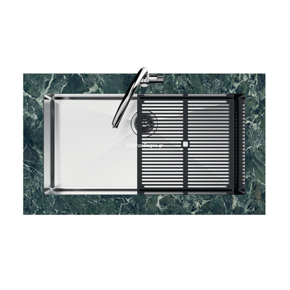 Foster Quadra R12 Gun Metal 75x44 Νεροχύτης Ανοξείδωτος Υποκαθήμενος 1717856