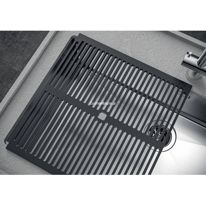 Foster Quadra R12 Gun Metal 54x44 Νεροχύτης Ανοξείδωτος Υποκαθήμενος 1715856