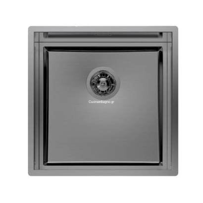 Foster Quadra EVO Gun Metal 47x47 Νεροχύτης Ανοξείδωτος Υποκαθήμενος 1254856