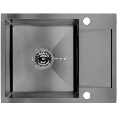 LAVEO Marmara Graphite 57x44 Νεροχύτης Ανοξείδωτος SAM_513T