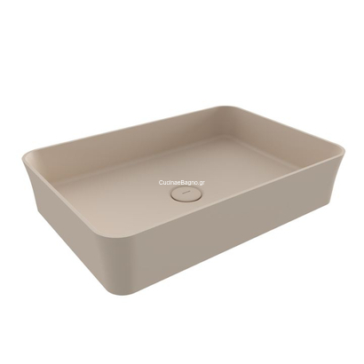 Bocchi Sottile Slim Line Matt Jasmine Νιπτήρας Επιτραπέζιος 54x37