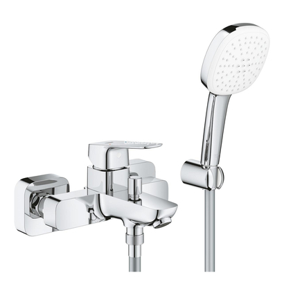 Grohe Cubeo 1018140000 Χρωμέ Μπαταρία Λουτρού Πλήρες