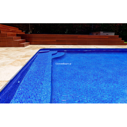 EZARRI 2562-B Niebla Ψηφίδα Σε Δίχτυ Μπλε