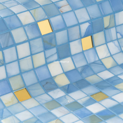 EZARRI Washes Gold 25 Ψηφίδα Σε Δίχτυ