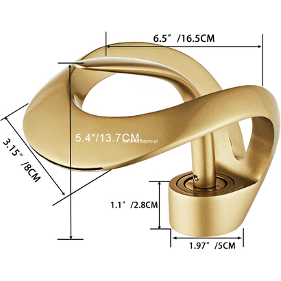 Μπαταρία Νιπτήρα Gold Χρυσό PPCV