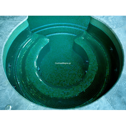 EZARRI Esmeralda Metal Ψηφίδα Σε Δίχτυ Πράσινη