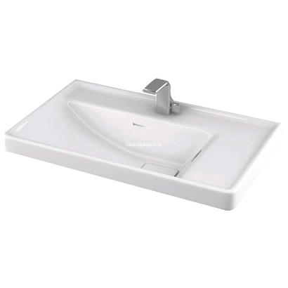 Νιπτήρας Επικαθήμενος 60x38 QUATRO 286360 KLP Επίπλου / Κρεμαστός