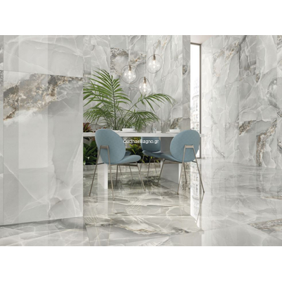 Agate Grey 60x120 Porcellanato Rectificado Glossy