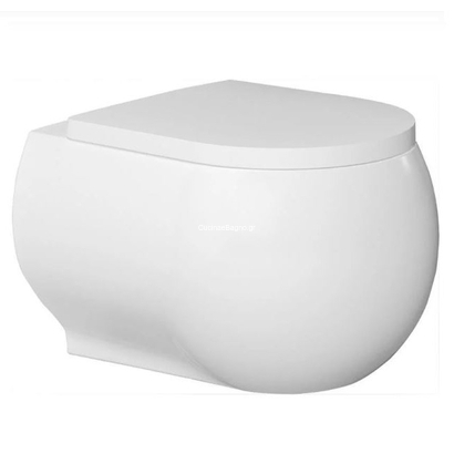 Bien Flash Rimless Λεκάνη Κρεμαστή Με Κάλυμμα 52 cm