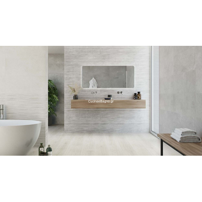 Harlem Divine Light Grey Mate 33x90 Κεραμικό Rettificato Τοίχου