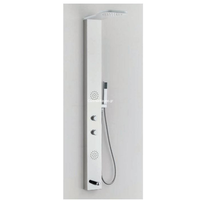 53300 C Roma Chrome Στήλη Ντουζ Υδρομασάζ Χρωμέ