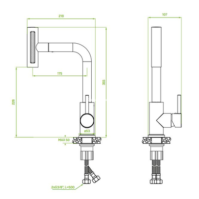 LAVEO Rotaro Graphite Μπαταρία Κουζίνας Πολυχρηστική BLR 969D