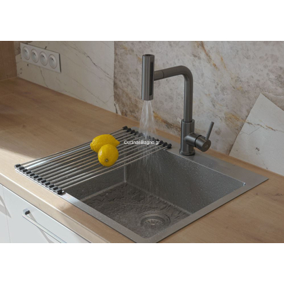 LAVEO Rotaro Χρωμέ Μπαταρία Κουζίνας Πολυχρηστική BLR 069D