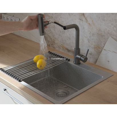 LAVEO Rotaro Χρωμέ Μπαταρία Κουζίνας Πολυχρηστική BLR 069DLAVEO Rotaro Χρωμέ Μπαταρία Κουζίνας Πολυχρηστική BLR 069D