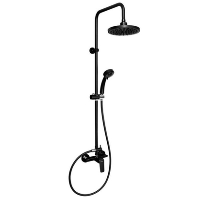 Karag SET042/38,5 Στήλη Ντουζιέρας Μαύρη Με Μπαταρία