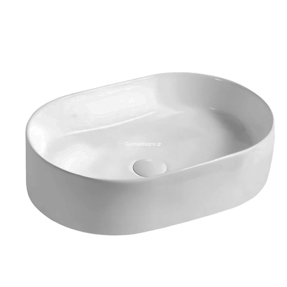 Gloria Siento 55x36 Νιπτήρας Επιτραπέζιος Πορσελάνης 83-8588