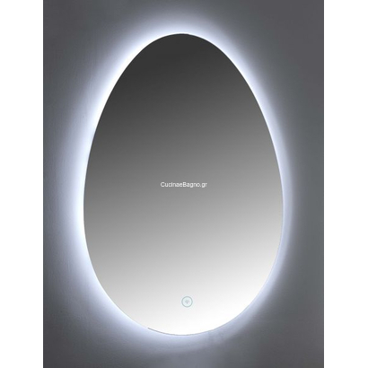 Gloria Oscar 60x80 Καθρέπτης Μπάνιου LED Touch 67-4560