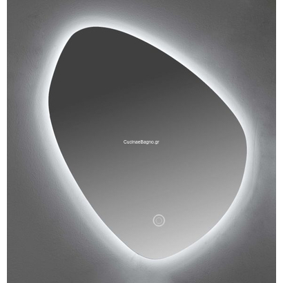 Gloria Valentina 70x80 Καθρέπτης Μπάνιου LED Touch 67-5070